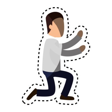 işadamı karakter avatar simge