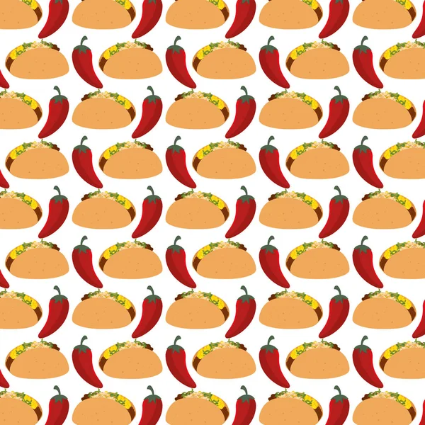 Burrito mexican food icon — Stock Vector