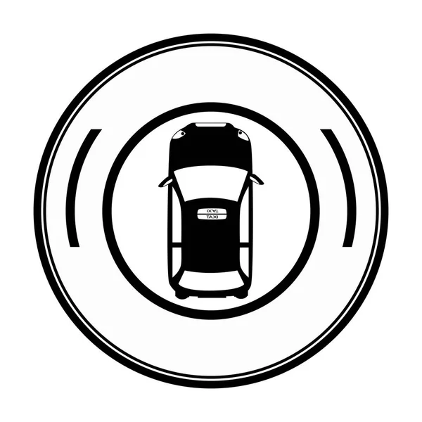 Громадська ікона служби таксі — стоковий вектор