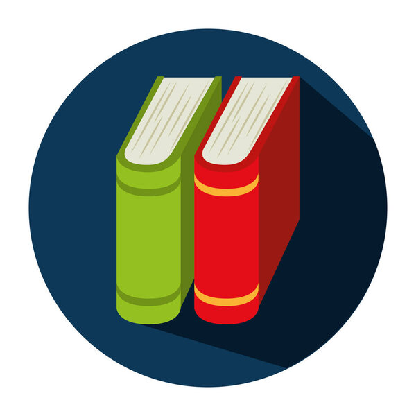 book school isolated icon