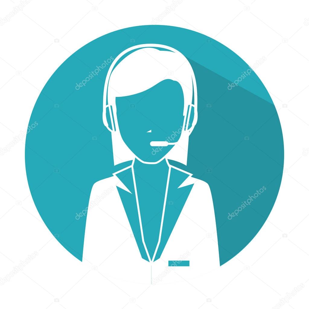 call center agent character