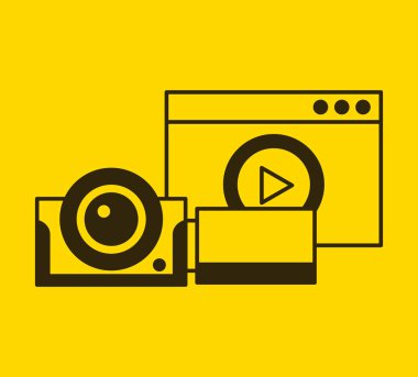 Sosyal medya pazarlama simgesi