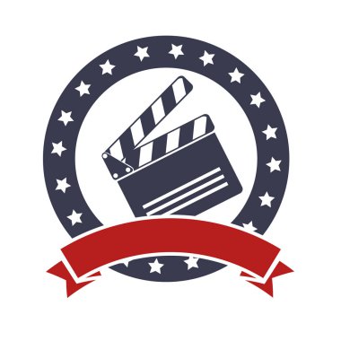 Clapper kurulu sinema simgesi