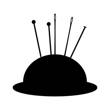 dikiş iğne vektör çizim