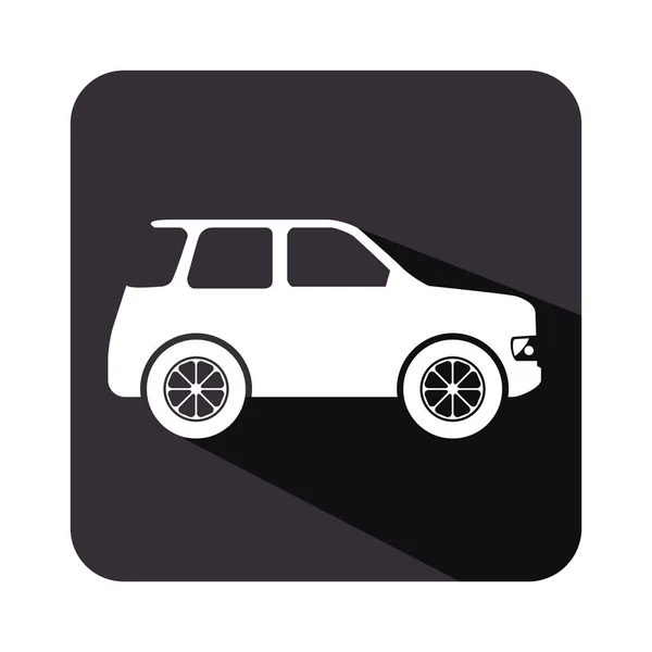 Voiture berline icône du véhicule — Image vectorielle