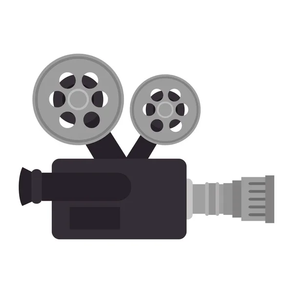 Caméra vidéo icône cinéma — Image vectorielle