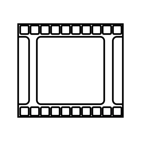 Filme de fita ícone isolado — Vetor de Stock