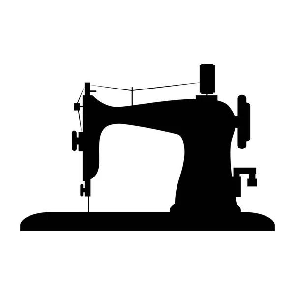 Naaimachine geïsoleerde pictogram — Stockvector