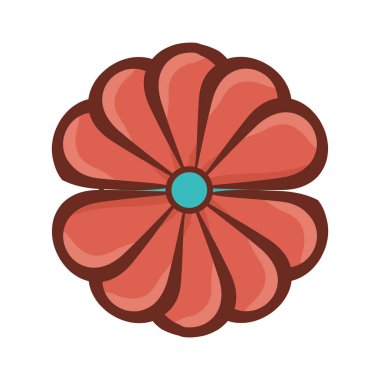 Çiçek Sanat dekoratif simgesi