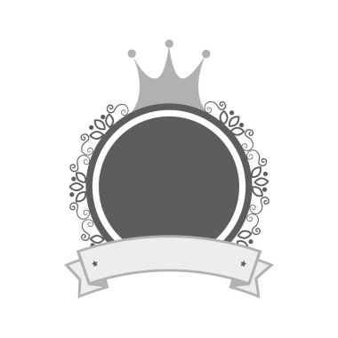 zarif çerçeve dekoratif simgesi