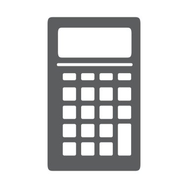 fiş makine izole simgesi