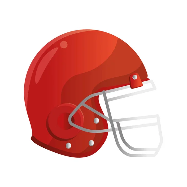 Icona del casco americano di calcio — Vettoriale Stock