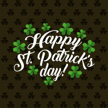 Aziz Patrick günü tasarım