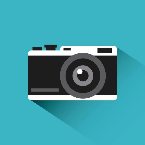 Photographic camera icon — Stock Vector