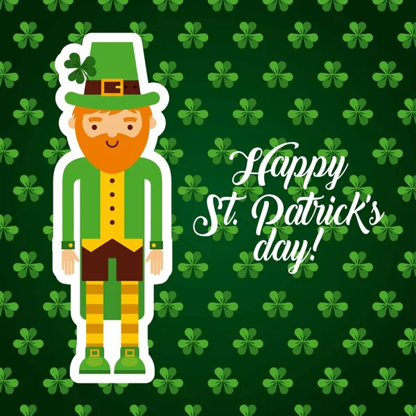 Saint Patricks Day Design — Stock vektor