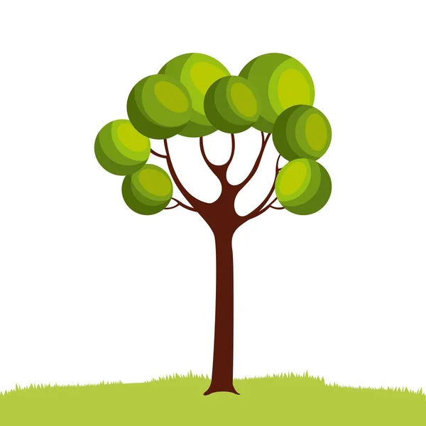 Green tree icon — Stock Vector