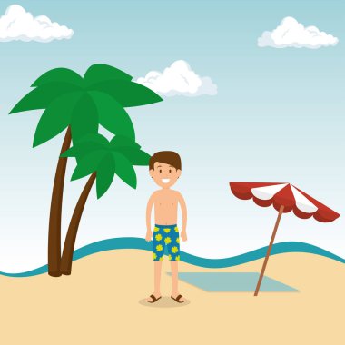 adam turist avatar karakter