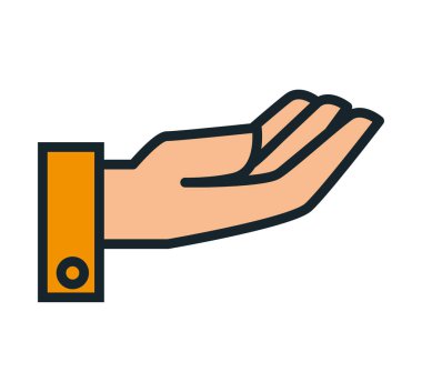 düz simgesi soran el