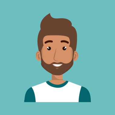 genç adam avatar karakter