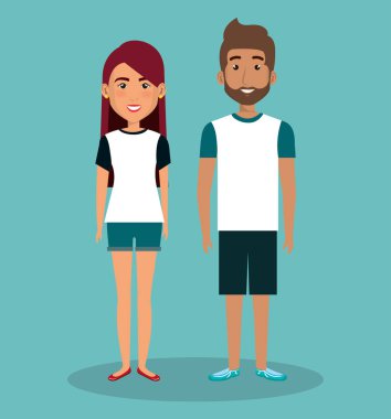 kişi grubu avatarlar karakter