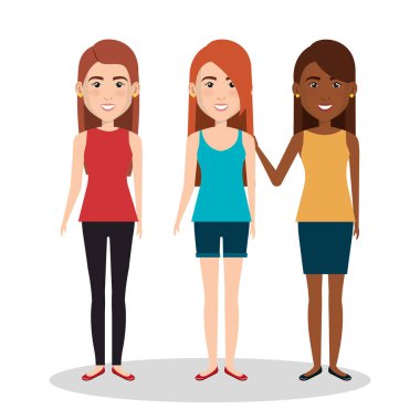 kişi grubu avatarlar karakter