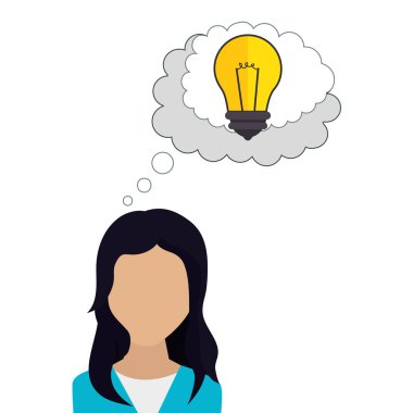 işkadını karakter avatar fikir simgesiyle