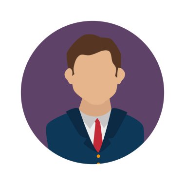 işadamı karakter avatar simge