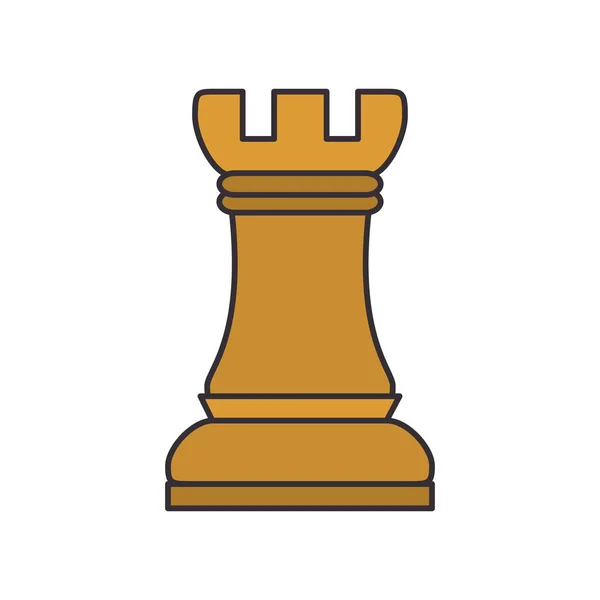 Jeu d'échecs pièce icône — Image vectorielle