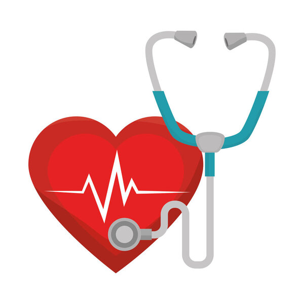 heart care isolated icon