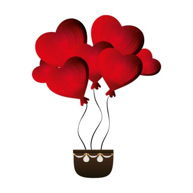 kalp aşk kartı dekorasyon