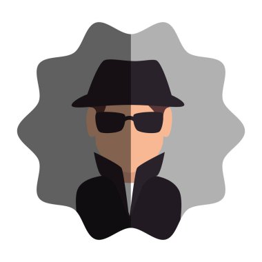 casus avatar izole simgesi
