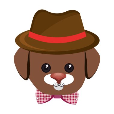 sevimli köpek hippi tarzı