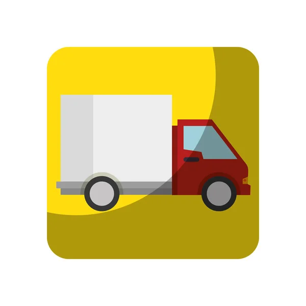 Truck delivery service icon — Stock Vector