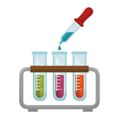 tüp testi cam izole kutsal kişilerin resmi