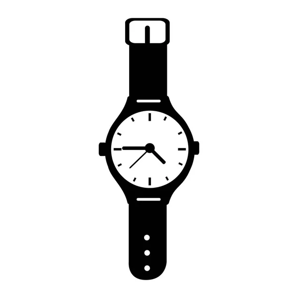Hand watch isolated icon — Stock Vector