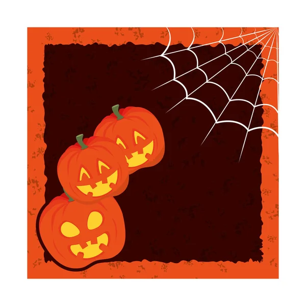 Invitación fiesta tarjeta de Halloween — Vector de stock