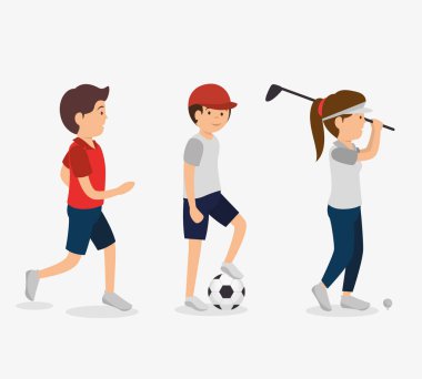 sporcular avatarlar karakter grubu