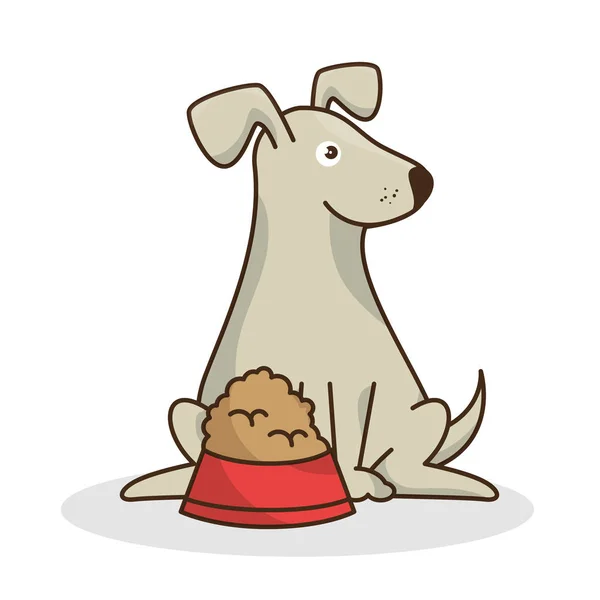 Perro tienda de mascotas icono — Archivo Imágenes Vectoriales