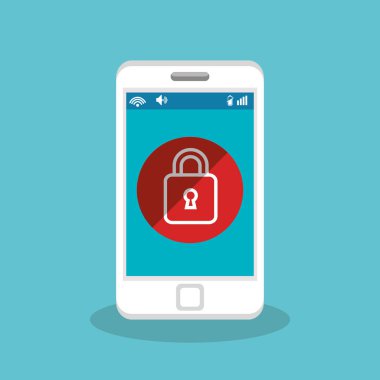 Smartphone aygıtı izole simgesi