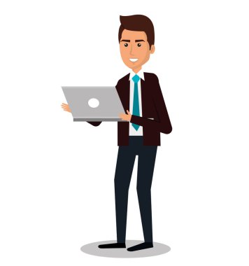 işadamı karakter avatar simge