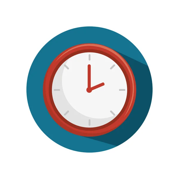 Reloj tiempo reloj icono — Vector de stock