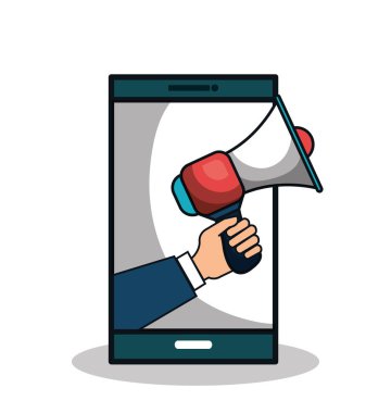 dijital pazarlama e-ticaret simgesi