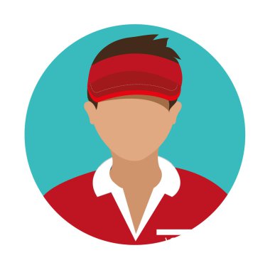 Golf Kulübü golfçü avatar