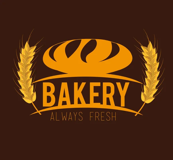 Läckra bageri produkter ikon — Stock vektor