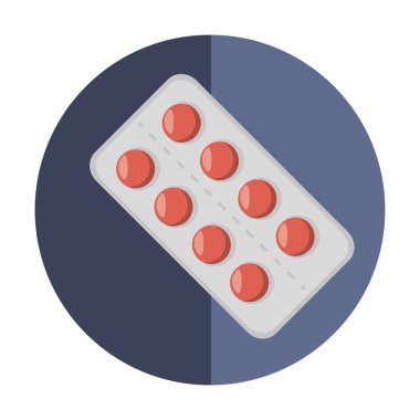 tıp uyuşturucu izole simgesi