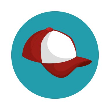 beyzbol kap Tekdüzen simgesi