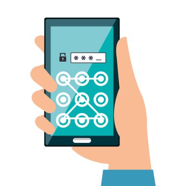 smartphone aygıt güvenlik sistem kutsal kişilerin resmi