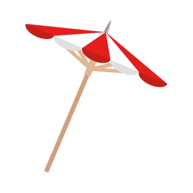 şemsiye öğesi izole simgesi