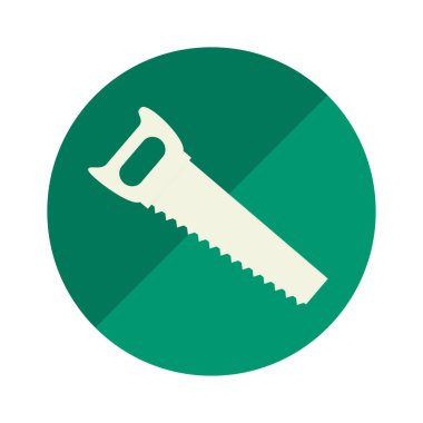 İnşaat aracı izole simgesi