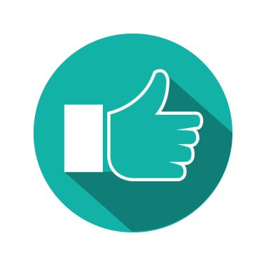 İzole edilmiş bir simge gibi insan eli